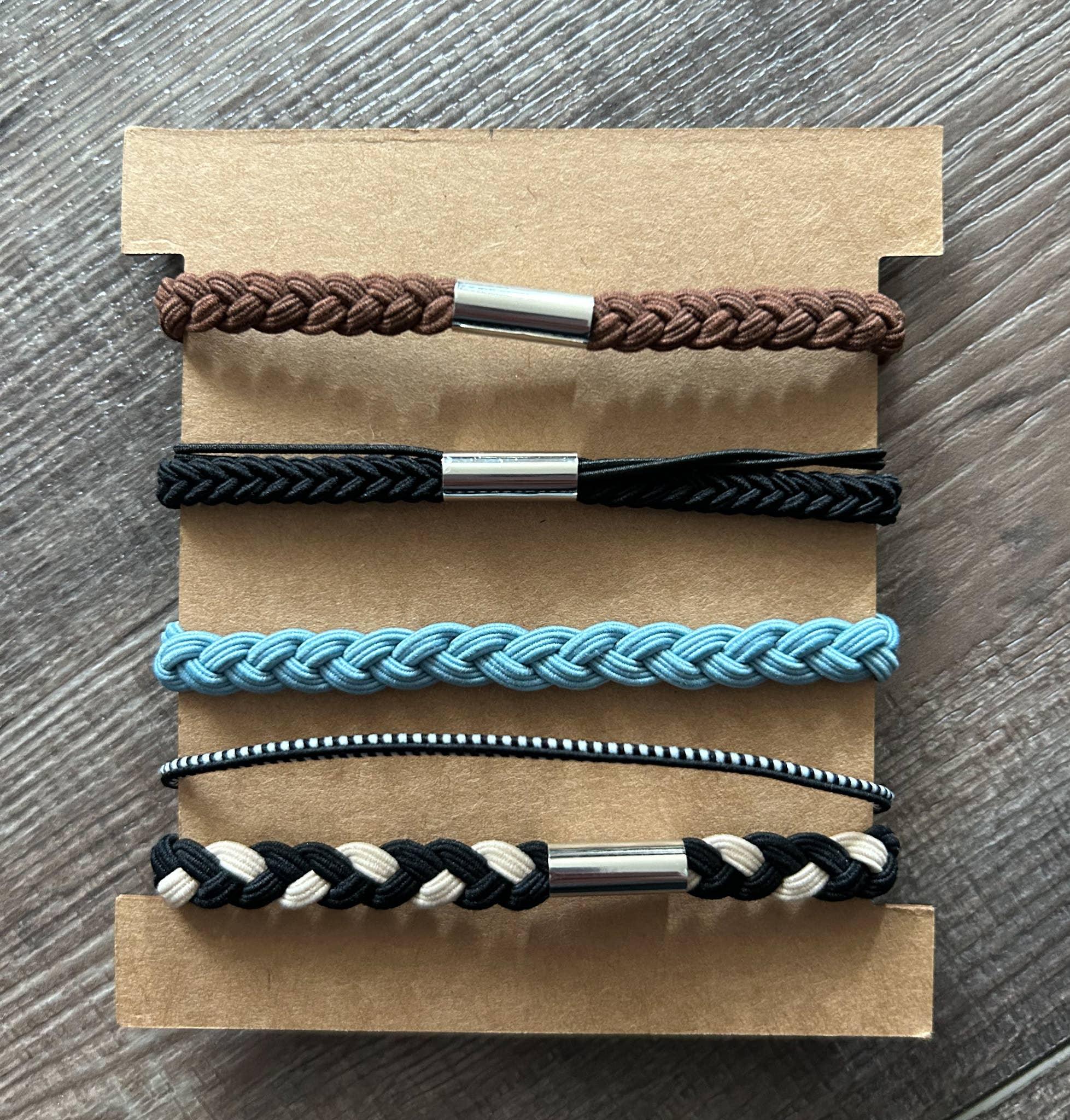 Hair Tie Bracelet Sets: Arrows