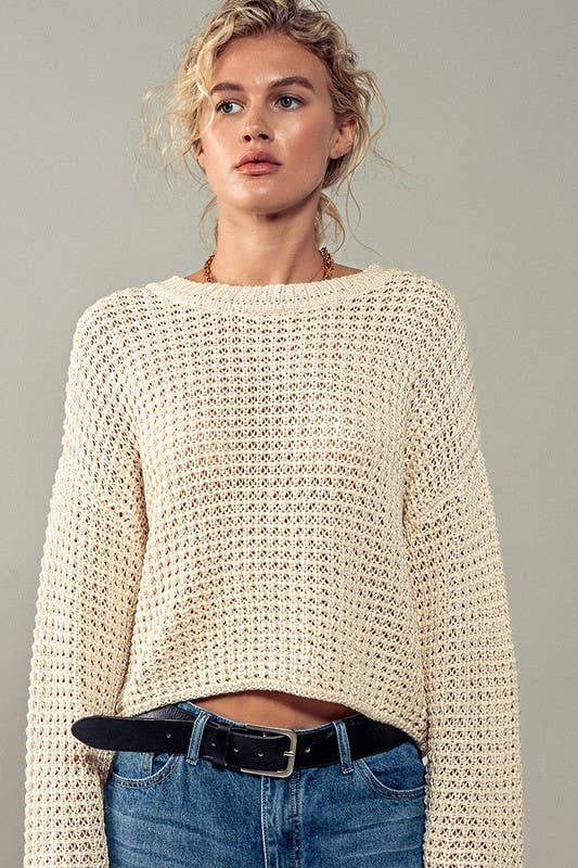 Second Skin Knit Sweater: SIENNA / S-2/M-2/L-2