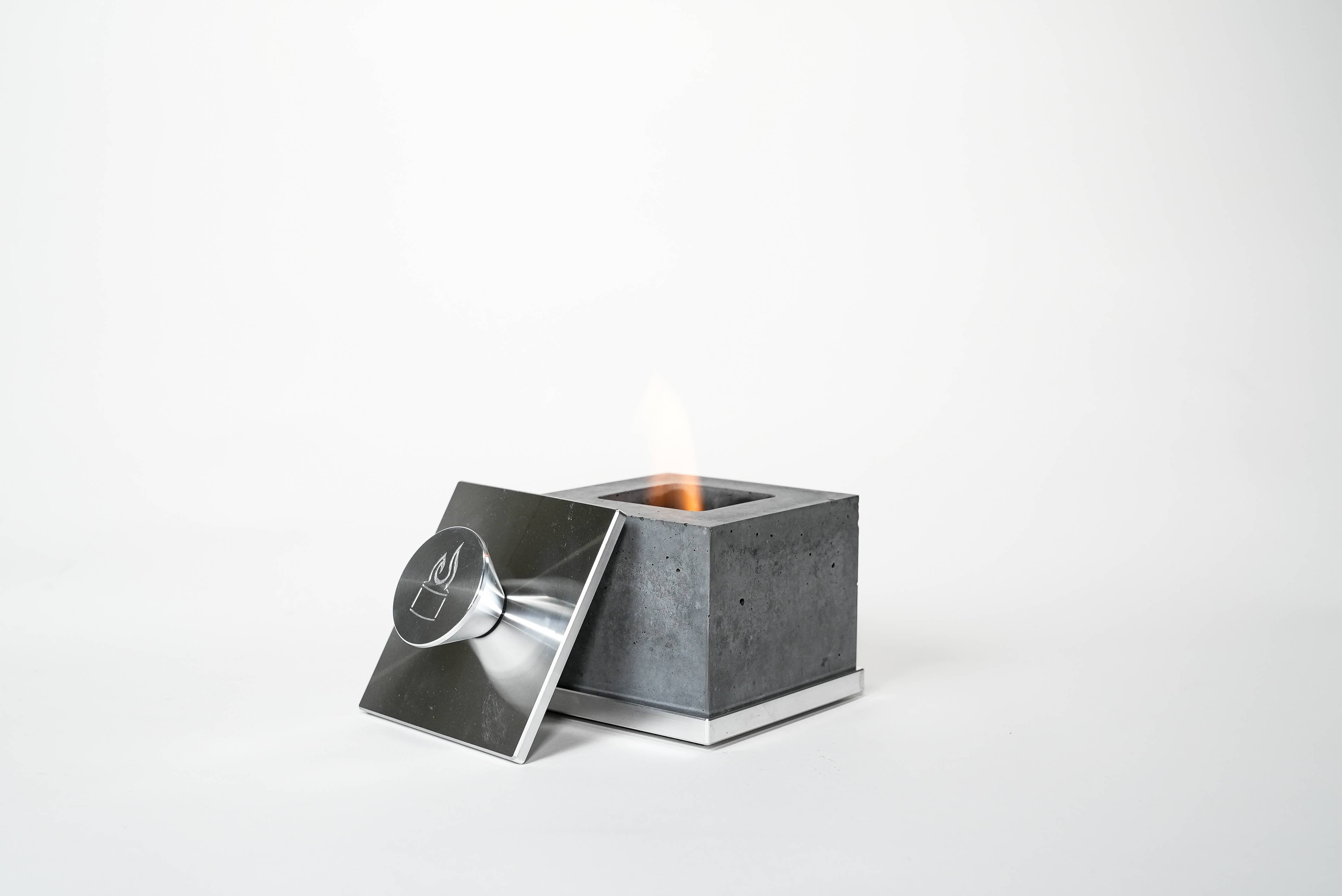 FLIKRFIRE® Table Top Fireplace: Almond