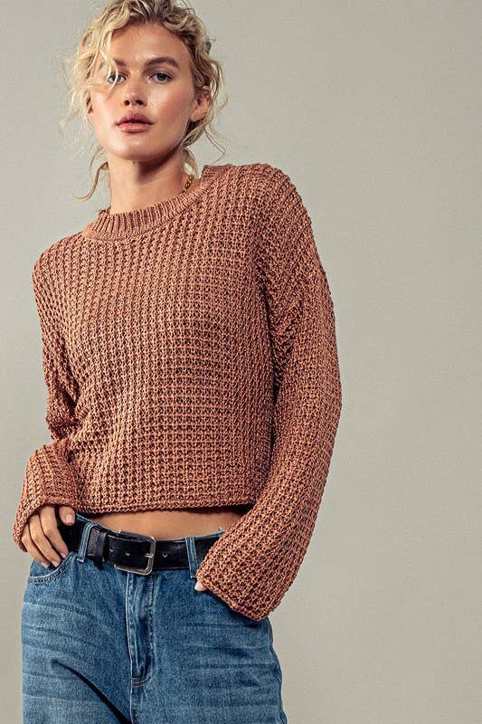 Second Skin Knit Sweater: SIENNA / S-2/M-2/L-2