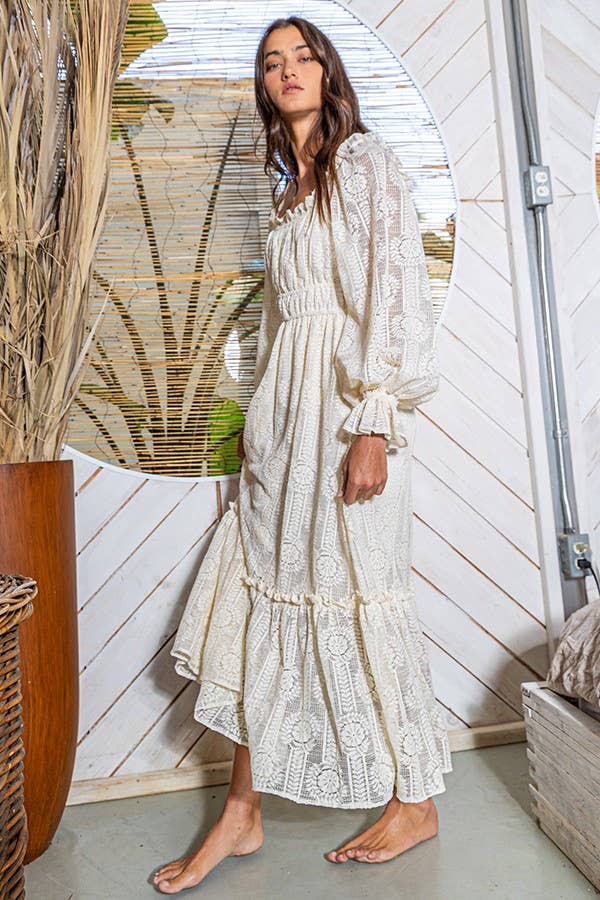 Lacey Tiered Maxi Dress