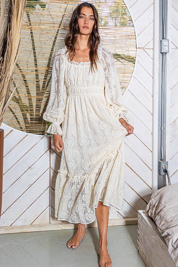Lacey Tiered Maxi Dress