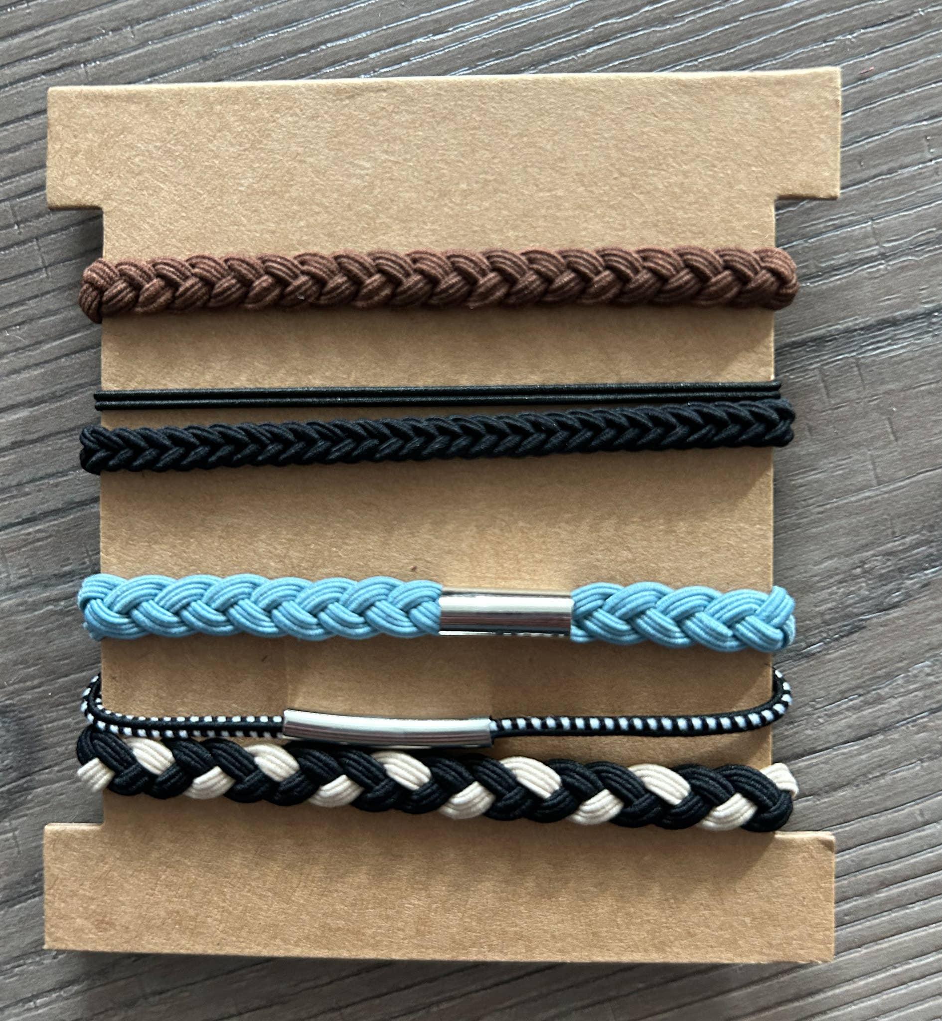 Hair Tie Bracelet Sets: Arrows