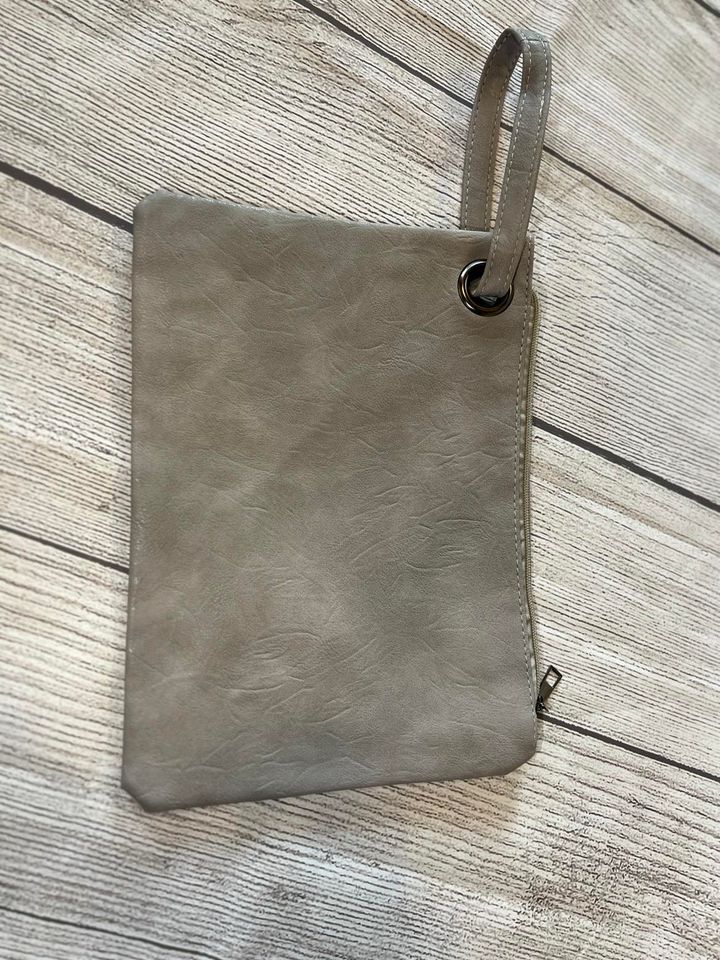 Vegan Leather Wristlet