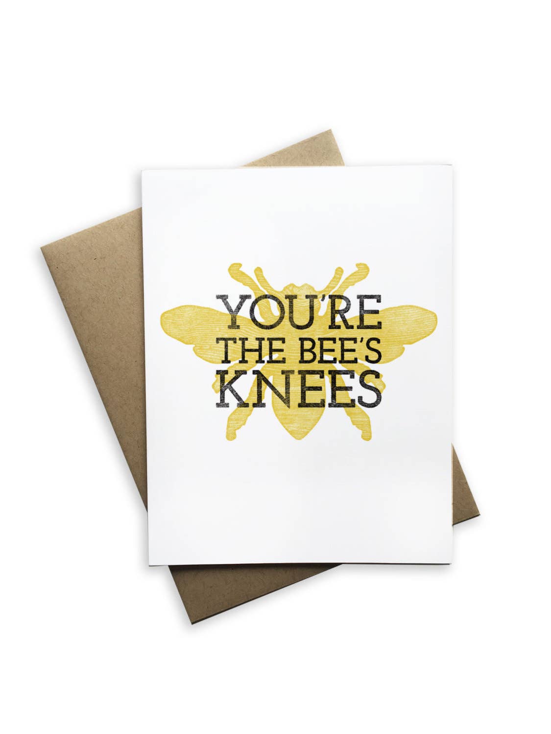 You're The Bees Knees Friendship Card Notecard